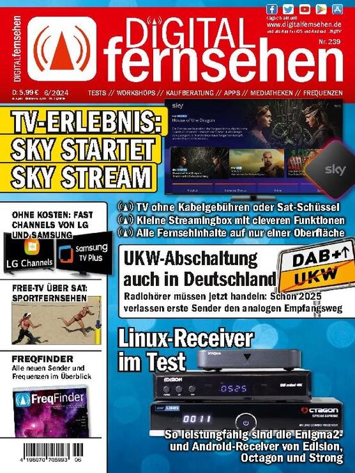 Title details for Digital Fernsehen by Auerbach Verlag and Infodienste GmbH - Available